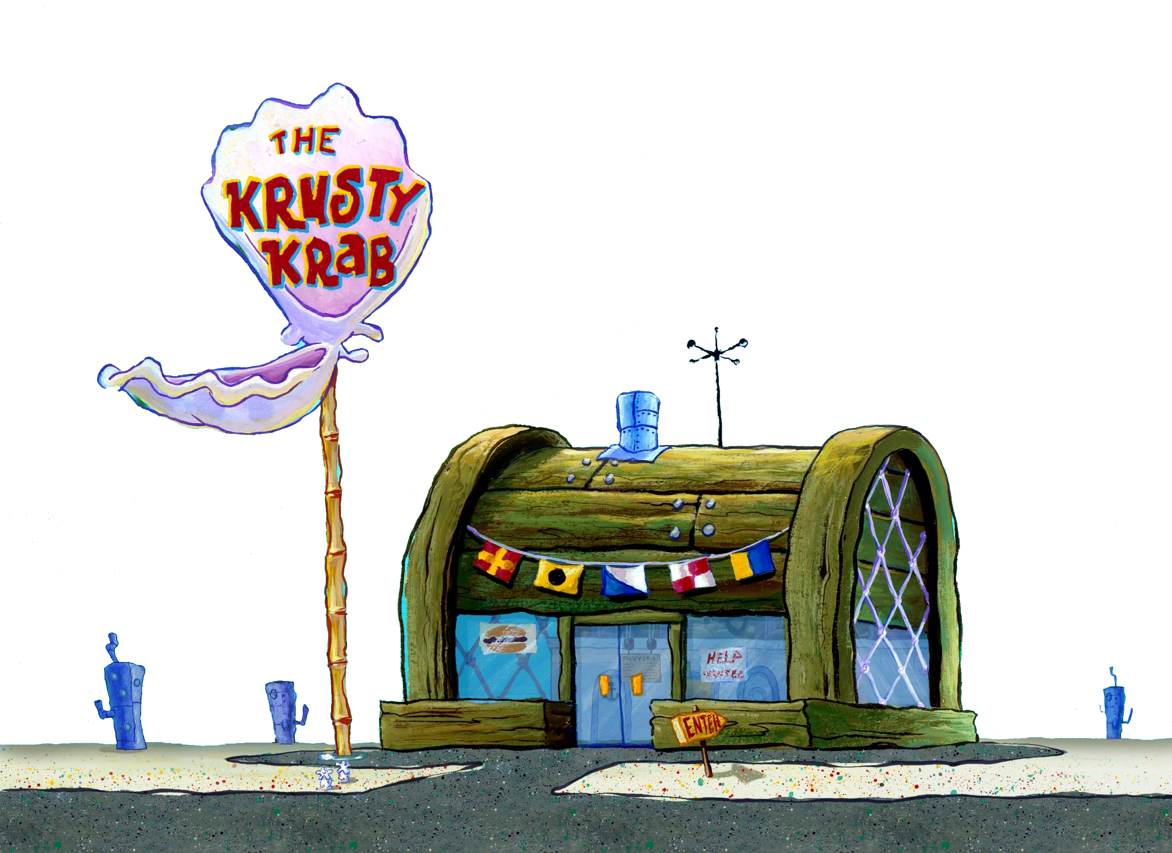 Bikini Bottom Krusty Krab